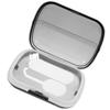 1Set Retainer Case Dental Storage Box Portable Travel Denture Organizer with Cleaning Brush and Mirror Compact Hygienic Hygiene
