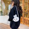 Kids Purses New Year Gift Plush Handbag Rabbit Shoulder Bag Messenger Bag Crossbody Bag Coins Bag
