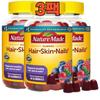 Nature Made Biotin 2500 Hair, Skin, Nails, Supplement for Office Workers, Gummies, 90 Tablets, 3 Pcs