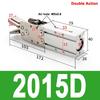 Pneumatic Cylinder Gripper For Robotic Machines Single-acting Double-acting Manipulator End Clamps 2015D 1615D