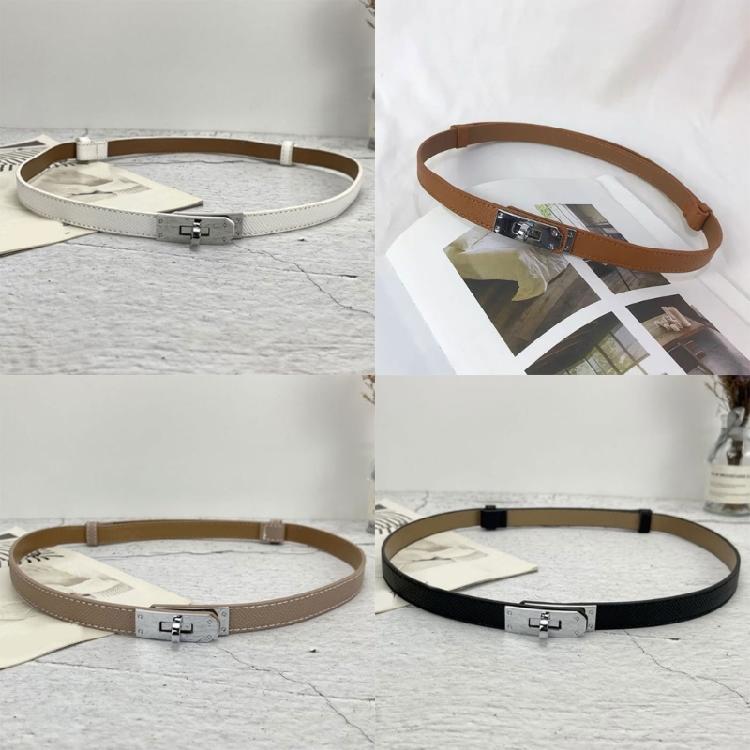 Sleek Waistband Adjustable Metal Buckle Belt for Women Lightweight Design for Comfort and Style