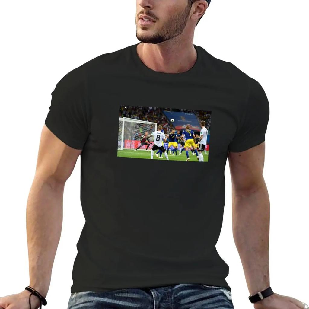 Toni Kroos Goal Tshirt Vintage Clothes Boys Whites Big And Tall T Shirts For Men