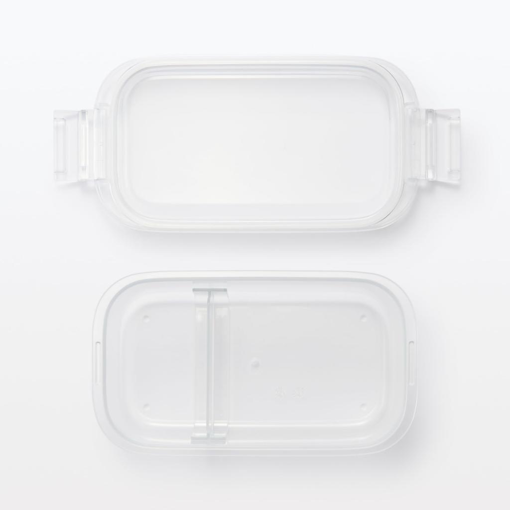MUJI Easy-to-Wash Lunch Box, Approx. 670ml, MDC61A1S