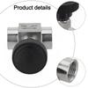 1 2'' Stainless Steel Internal Screw Valve High-pressure Environment Long Service Life Secure Joint Connection