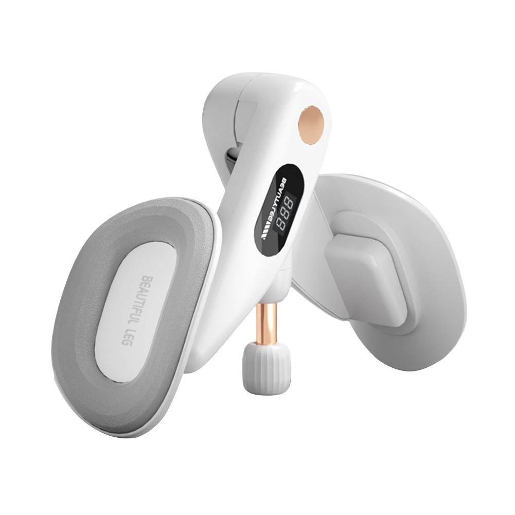 Pelvic Floor Muscle Trainer with Counter Inner Thigh Exerciser Adjustable Thigh Muscle Strengthen Device for Postpartum Recovery