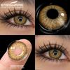 1Pair Colorful Contact Lenses for Eyes Blue Eye Lenses Green Lenses Cosmetic Gray Eye Contacts Yearly Lens Eye Contacts