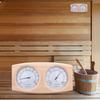 Sauna Room Humidity Temperature Gauge Sauna Thermometer Indoor Humidity Temperature Measure Tester Meter for Hotel Sauna Room