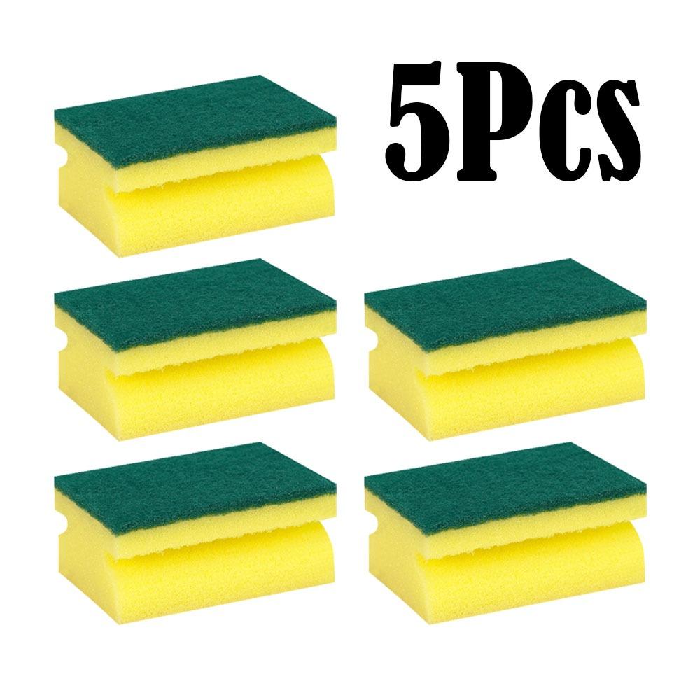 Perie de curățat cu două fețe Reutilizabilă Curăță Frecare Durabilă Pad de curățat Curățare gospodărească