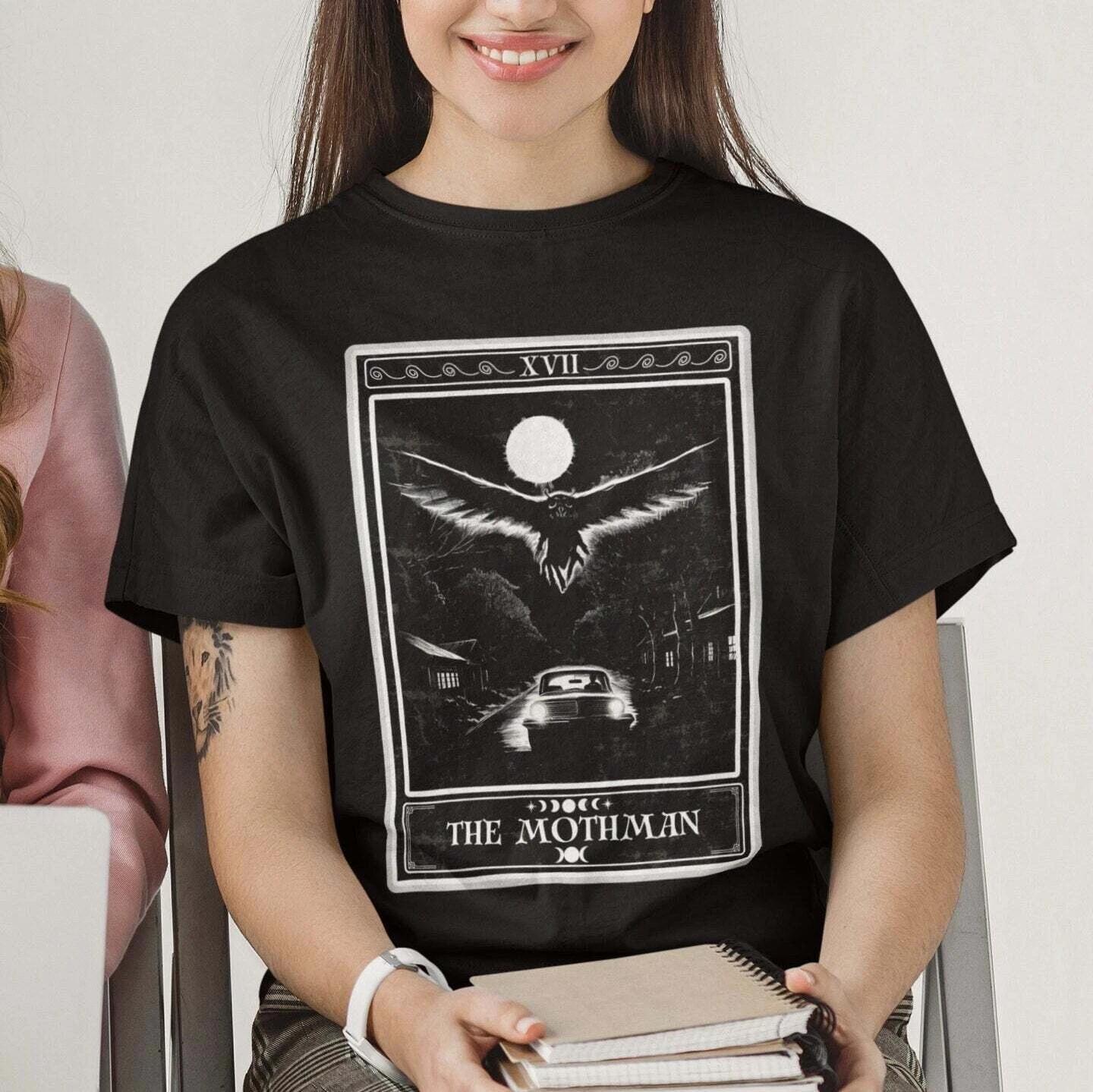 Mothman Tarot Card Shirt 2XL