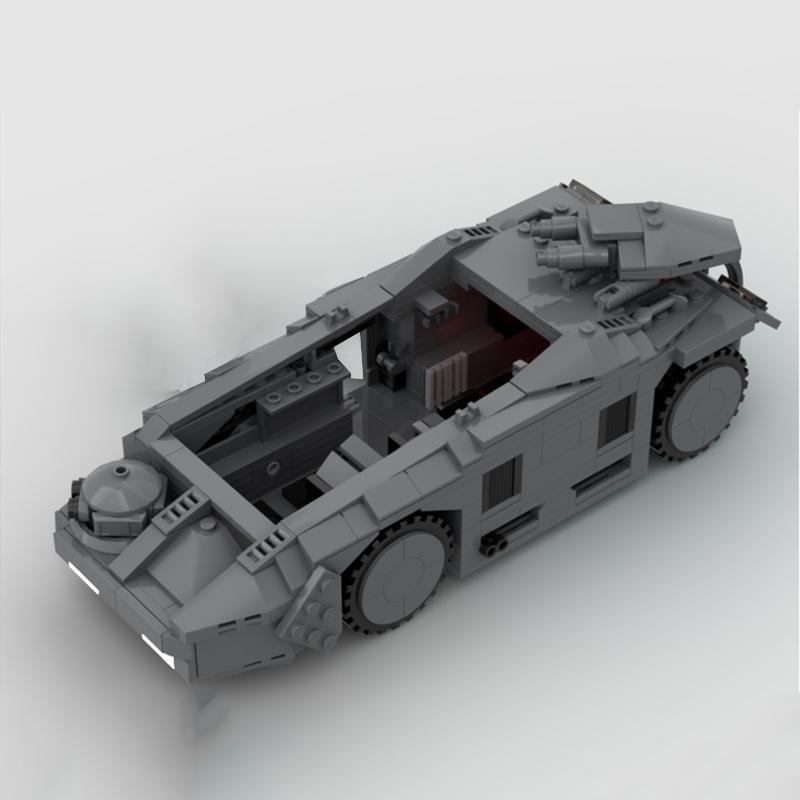 Moc Building Blocks Ucs Military Series Armored Vehicle M577 Apc Army Aliens Toys Diy Assemble Bricks Collection Creative Gifts