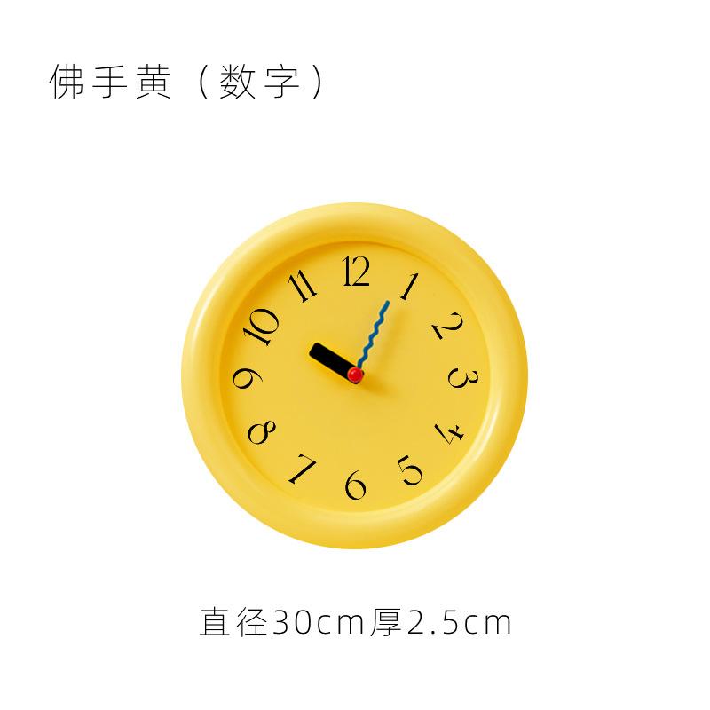 Clock Pendulum Desktop Ins Cream Style Bubble Clock Home Soft Decoration Desktop Silent Wall Clock