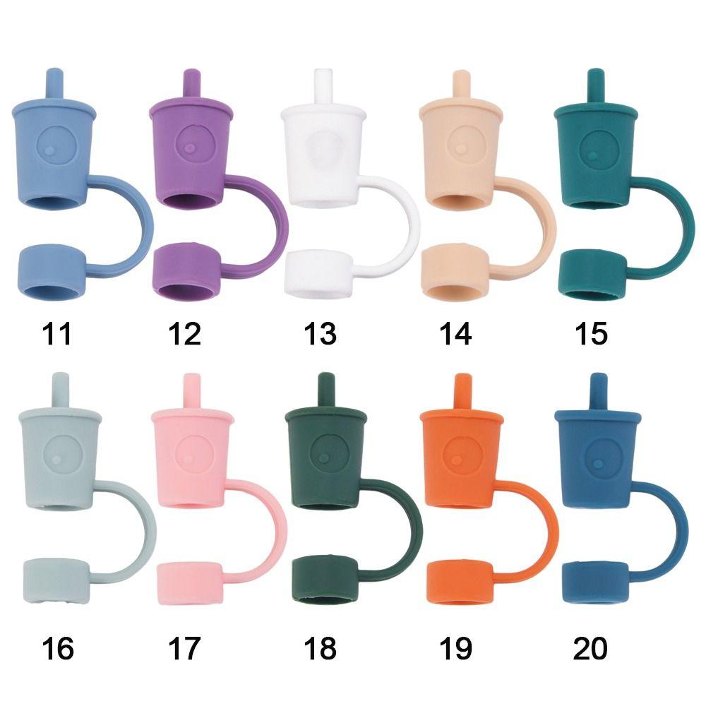 Airtight Drinking Dust Cap Cup Accessories Plugs Cover Cute Plugs Tips Cover  Cup Accessories