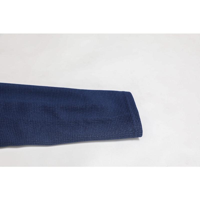 Męski Sweter Sportowy Fitness Casual Wiosna Jesień Blok Kolorów Kratka Blok Kolorów Okrągły Dekolt Wygodny Przyjazny dla Skóry Oddychający Top