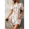 2026 New Style Women's Short-Sleeved Dress for Plus-Sized Women - Casual Leisure Style Dress