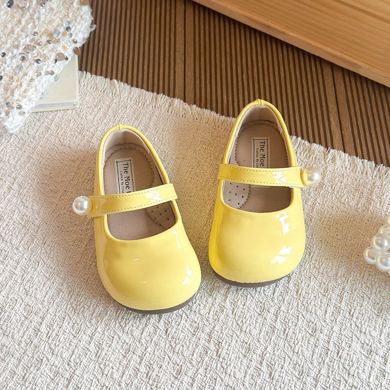 Children's Single Shoes - Baby Shoes with Soft Soles - Versatile Girls' Shoes