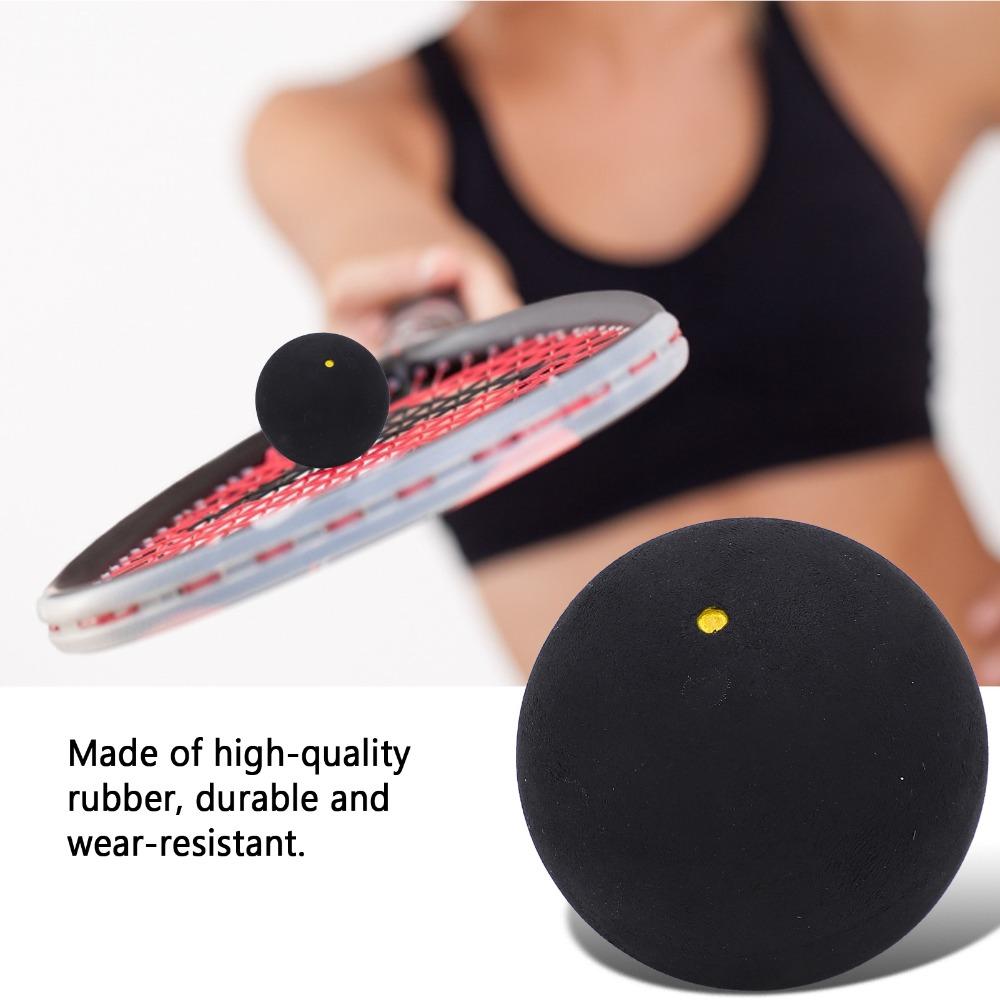 39mm Squash Balls Rubber Training Squash Ball Single Dot Squash Balls  Training Use