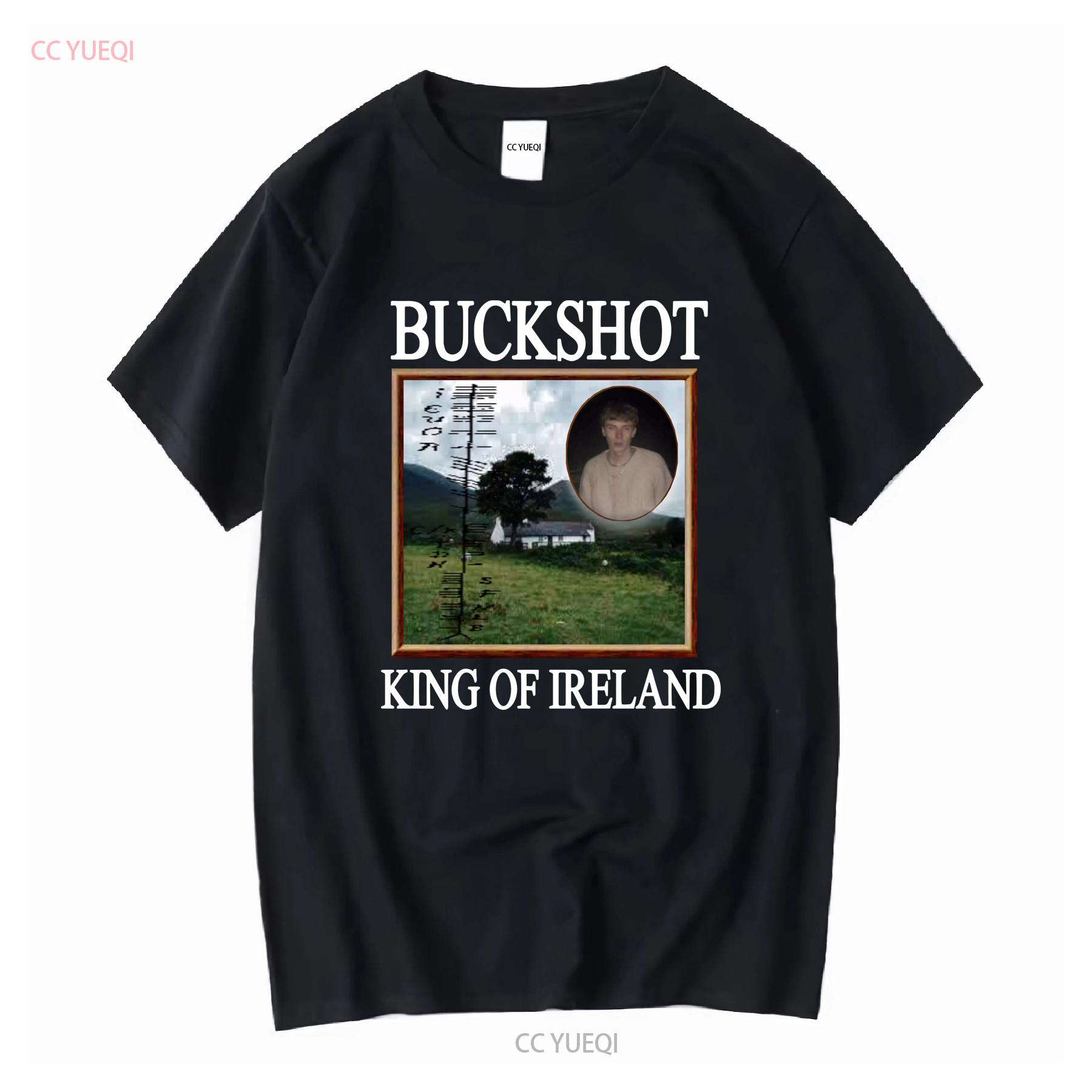 

Buckshot Haunt Mound Black Cotton T shirt vintage Washed Top For Everyday Wear Unisex fashion homme Stretched streetwear 4XL