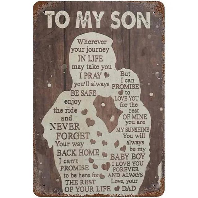 Vintage Metal Tin Signs  Music Keeps My Heart Beating  Retro Art Posters for Home Club Cafe Bar Pub Decor  Inspirational Wall