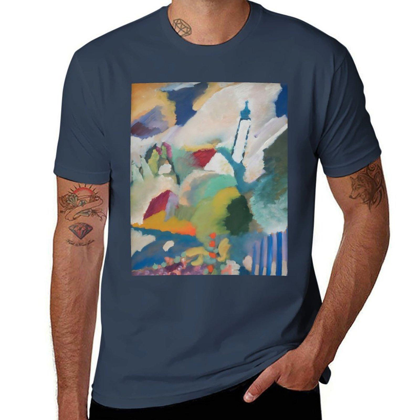 Wassily Kandinsky Tshirt Sporty Breathable Short Sleeve Tshirt S