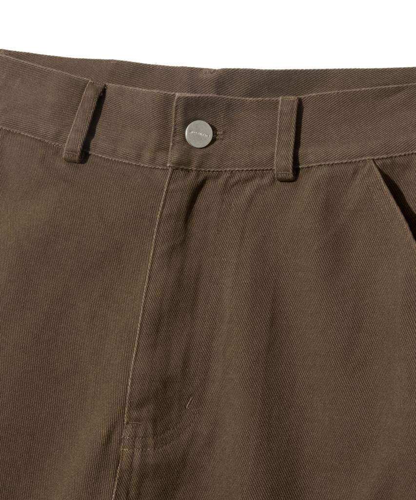 FILLUMINATE Twill Cotton Bermuda Shorts - Brown