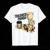 Trashed Panda Funny Drunk Racoon Humor Raccoon Meme Tshirt for Men Women 100 Cotton T Shirts Short Sleeve Tops
