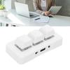 USB Wired 3 Key Keyboard Customize Programmable 3 Key Mechanical Keypad for PC Video Game