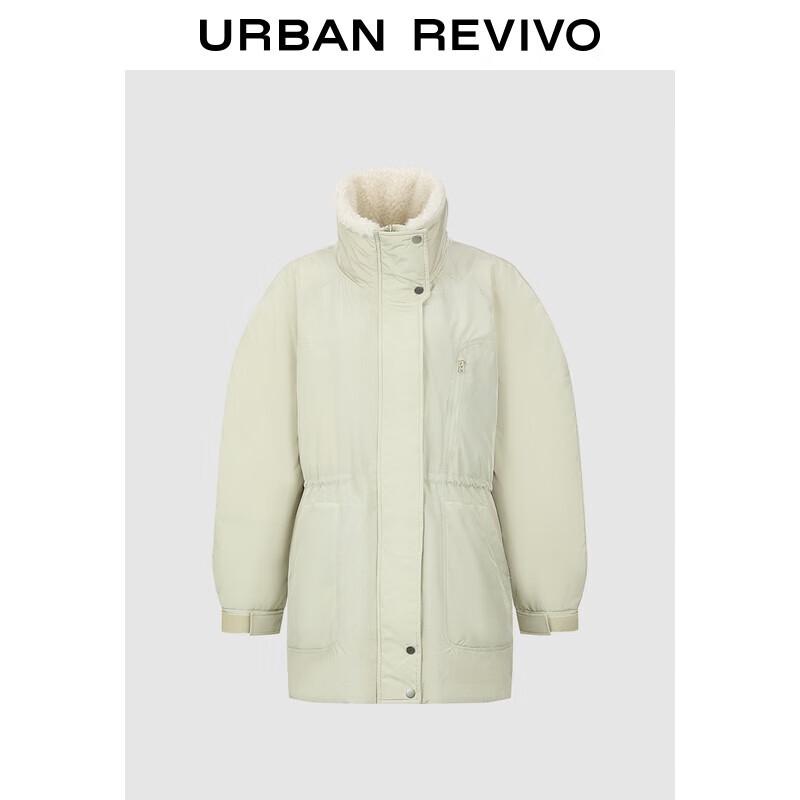 

UR2025 Women s Casual Plush Stand-Collar Down Jacket S