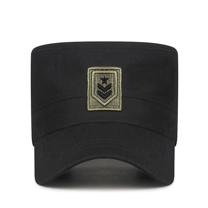 Northwood 3 Colors Casual Men's Adjustable Camouflage Flat Top Hat Simple Three-dimensional Embroidery Sunhat Men Trucker Hat