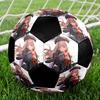 Pallone da Calcio Colorato Cucito a Macchina PVC Misura 5 Pronto per Allenamento di Squadra e Competizione Resistente Alto Rimbalzo Raffreddamento Regalo Sportivo