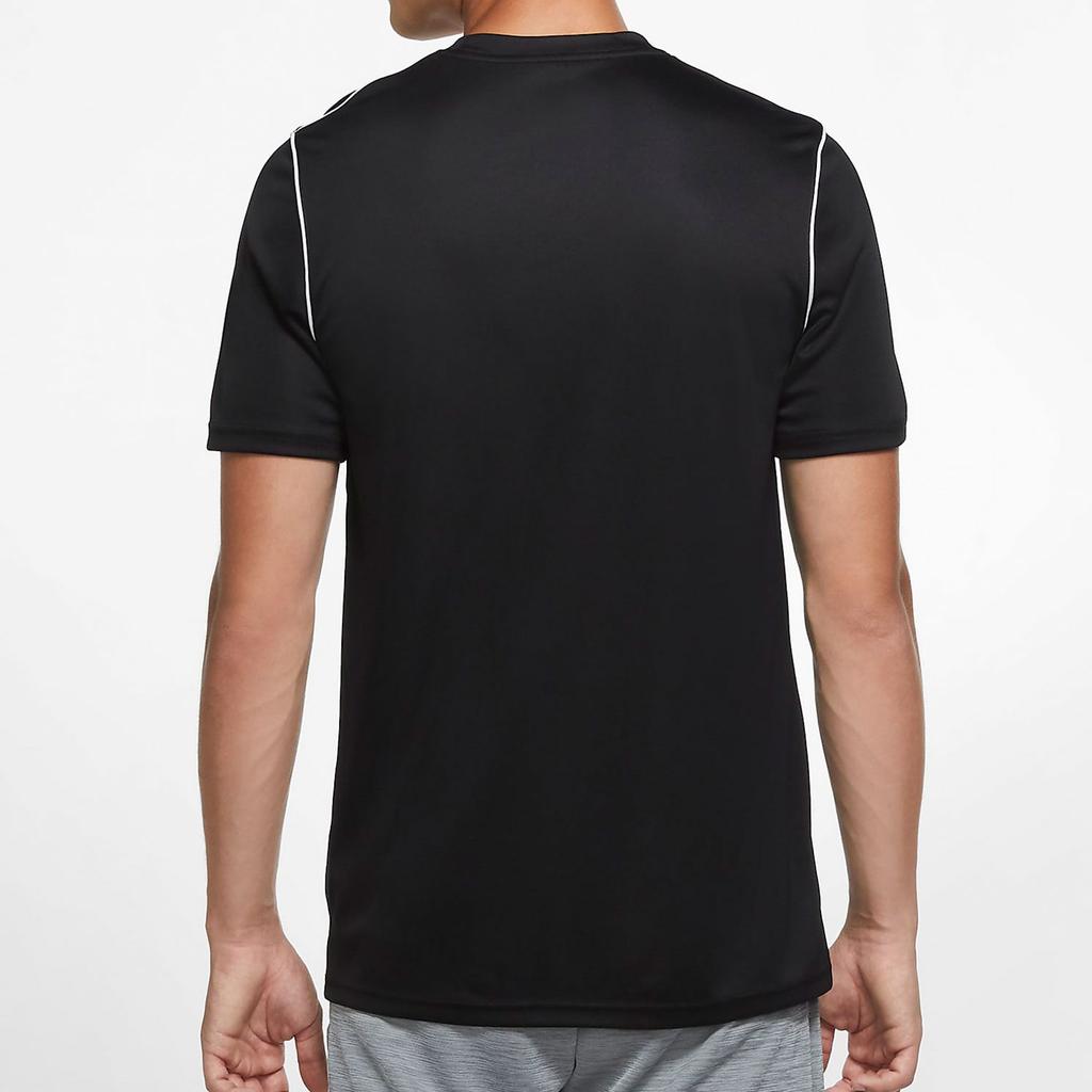 Nike חולצות טי גברים שחור צווארון עגול מידה בינונית גזרה ישרה BV6883-010