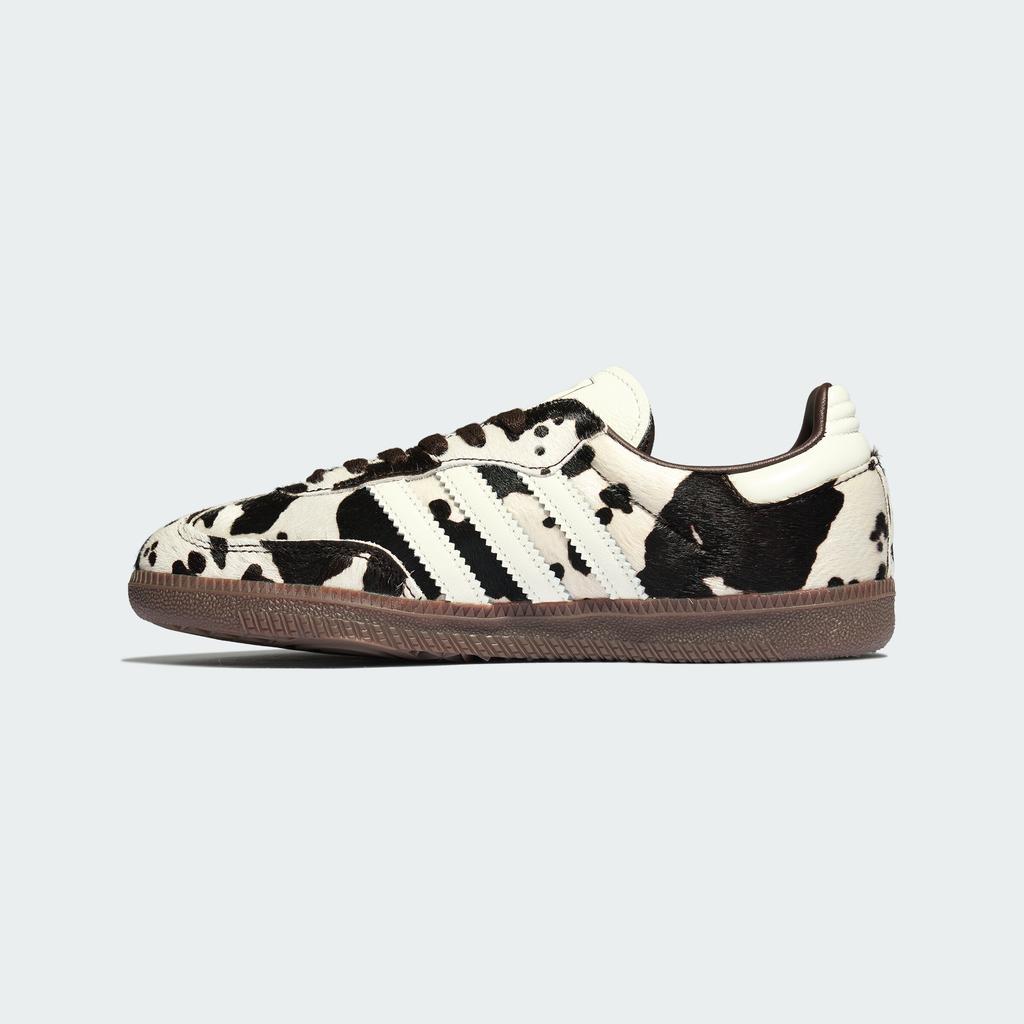 adidas Samba OG Cow Print Dark Brown White (Women's)