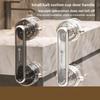 Maniglia per porta in vetro con ventosa Nessuna perforazione WC Porta scorrevole del bagno Maniglia robusta Maniglia per porta scorrevole dell'armadietto del frigorifero