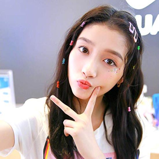 Shefun Haargummis, Kinder Haaraccessoires, Baby Haargummis, 1000 Stück, Haaraccessoires für Mädchen, Schwarz und Bunt, Set JP136 (C1-Farbe-1000)