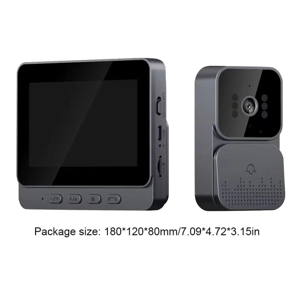 Infrared Night Vision Digital Viewer 4.3 Inches Video Intercom Door Camera  Apartment Security