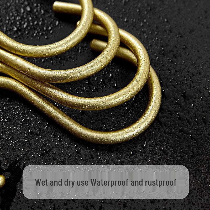 Hliníková slitina S-háčky Multifunkční na šály, šátky, tašky a kuchyňské potřeby