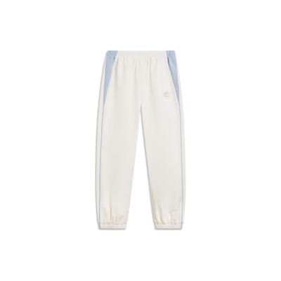 Športová trendová séria Color-Block Zúžené Pletené Joggingové Nohavice Dámske spodné časti Off-White AYKU036-2
