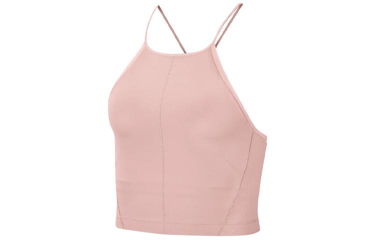 Nike Tank Tops Women s Rusty Pink Color Collarless Moderate Other CU5370-685 L