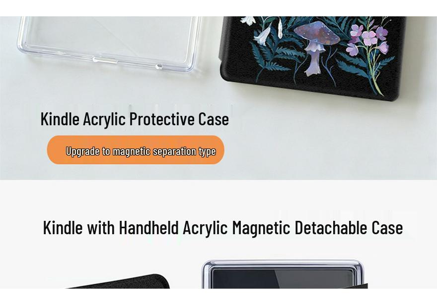 Kindle Paperwhite E-reader Protective Case (KPW1-6) - Acrylic/Silicone