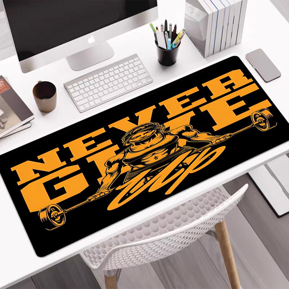 weightlifting Theme Mouse Pad, Non Slip Rubber Base, Multifunctional Office & Home Decor, Perfect for Workspace Personalization.