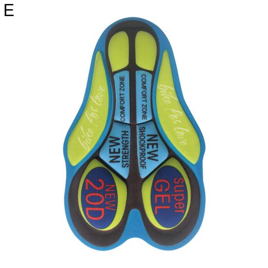 Bike Saddle Cushion Ergonomics Soft Impact Resistance Silicone Sponge Cycling Clothing Pants Cushion Bike Accessories