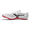 Mizuno Sprint X  Entry Level Running Shoes Non-Slip Durable Low-Top Running Shoes Unisex Sneaker White Red U1GA232407