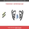 Yamaha Jog i125 Full Coverage Front & Rear Bumper, Footboard, and Exhaust Anti-Collision Protective Set
