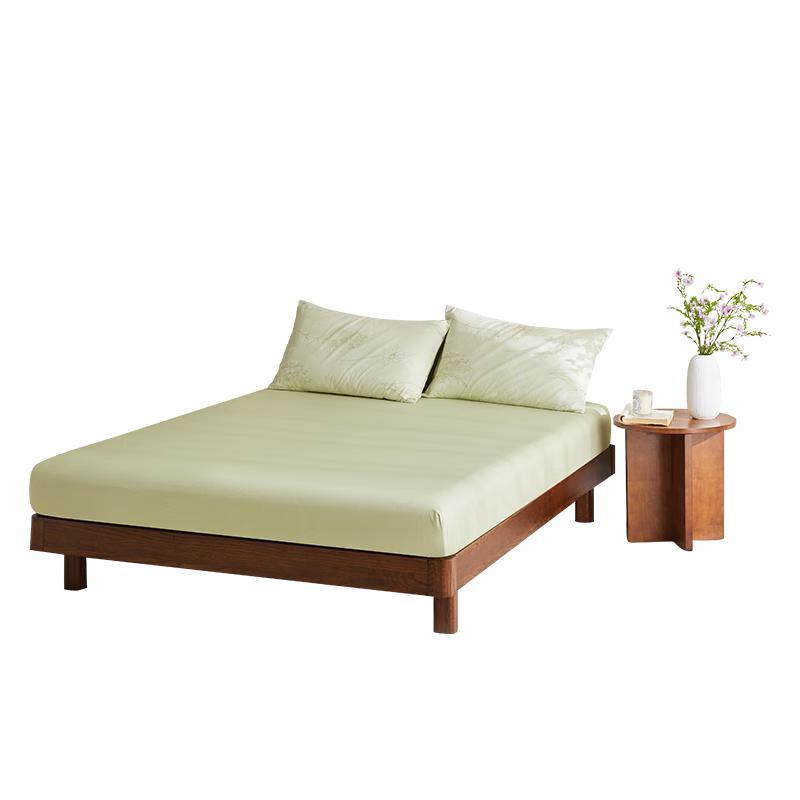 Luolai 100% Cotton Fitted Sheet 120x200x28cm