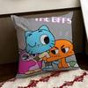 The AAmazing World of GGumball Cushion Cover Reversible Soft Durable Pillow Cover Home  Car MultiScene Use for Daily Comfort