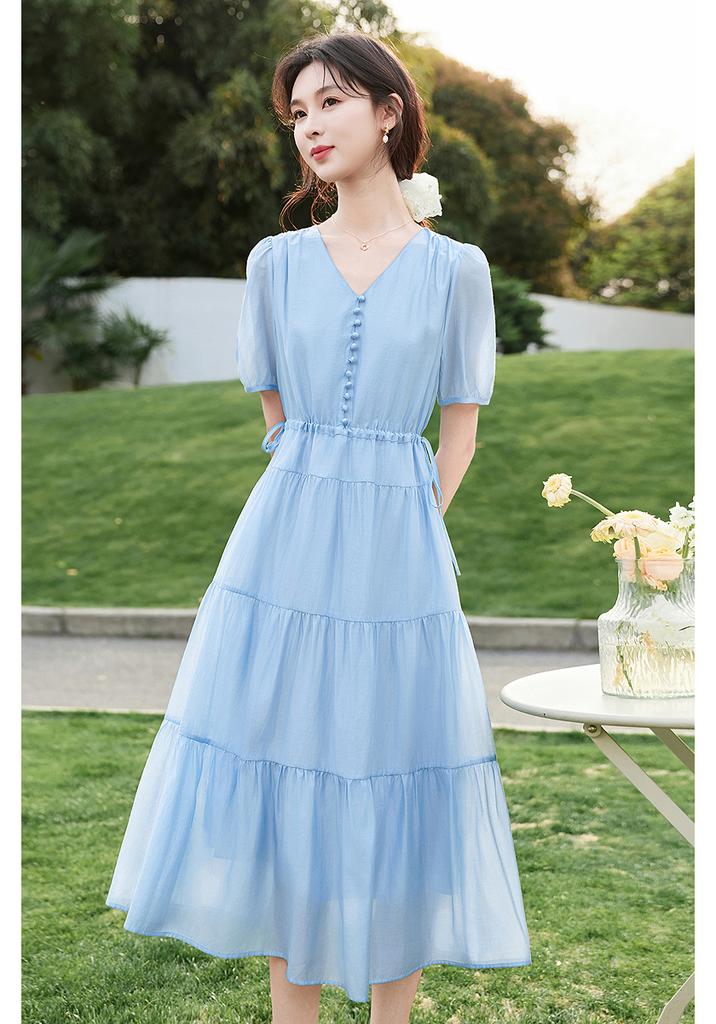 Design Sense Niche Fashionable Temperament Slim Short Dress