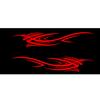 Stylish Car Vinyl Decal Graphics Side Flame Element Stickers Body GenericRacing Decal Sticker Auto Car Accessories Sport Style