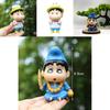 Crayon Shinchan Frog School Pvc Statue Desk Ornament Gift For Fans Special Characters Included