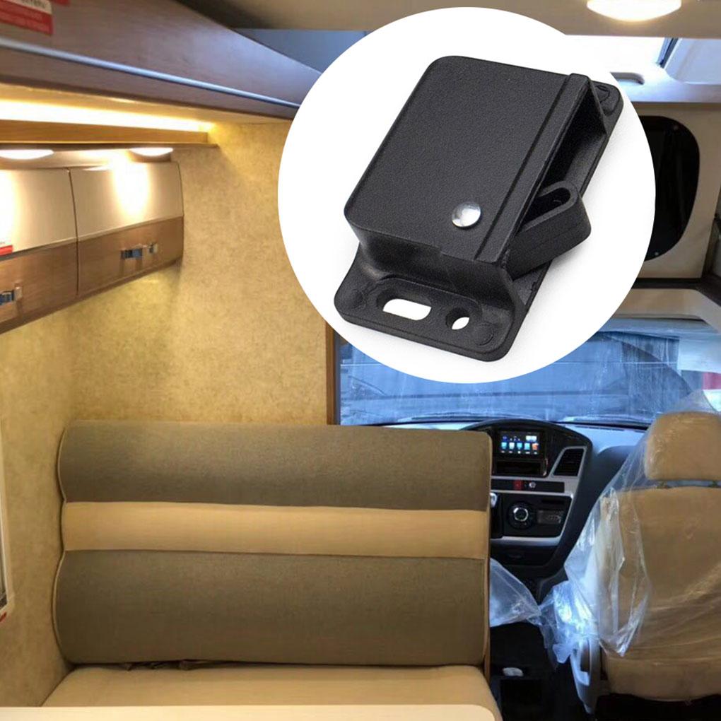 4Pcs Black Hook Lock Reliable And Safe Grabber Latch Catch For RV Cabinets And Doors RV Experience