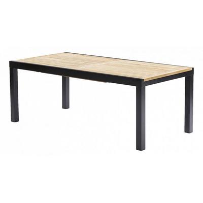 Bali T 8 / 12 Black Teak Garden Table Wilsa Garden