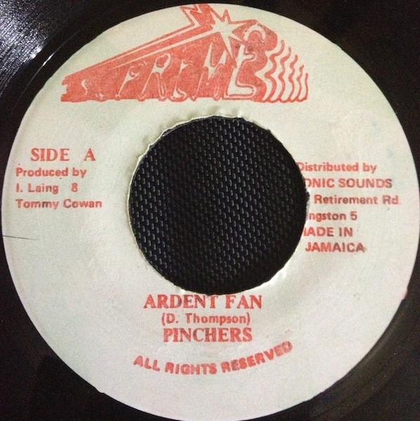 

7inch Record PINCHERS - Ardent Fan NONE Supreme Jamaica Reggae, Ska & Dub Used